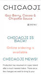 Mobile Screenshot of chicaoji.com