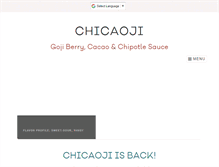 Tablet Screenshot of chicaoji.com